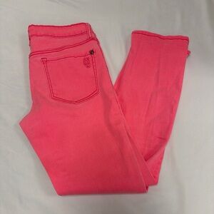 Low Rise Pink Women's Jeans